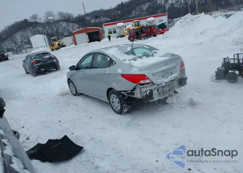2016 Hyundai Accent Se из США, поврежденный, VIN KMHCT4AE1GU138585